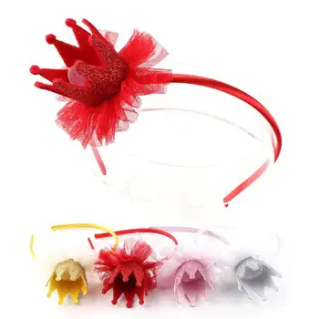 

Baby Girl Crown Headband Cute Children Hair Accessories Opaska Dla Dziewczynki Baby Girl Hair bands Bebek Tokalar Baby Headband