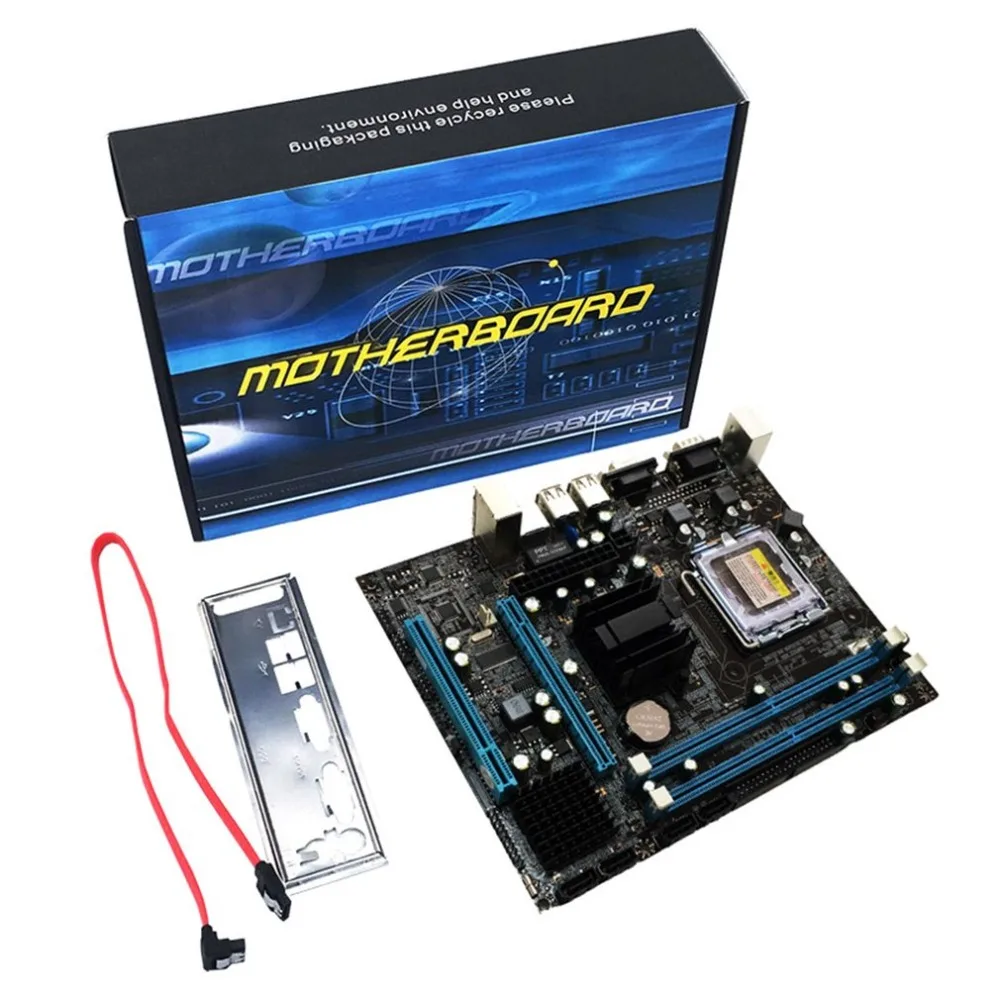 

G31 Computer Motherboard Dual Core 771 Mainboard LGA 775 Motherboard 771/775 Dual Board DDR2 VGA High Compatibility