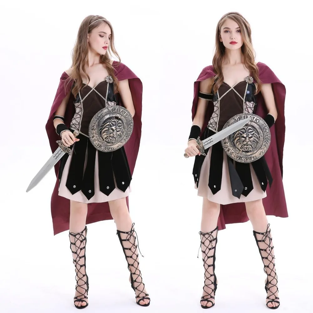 Buy Women Costume Soldier Warrior Cosplay Dress Role
