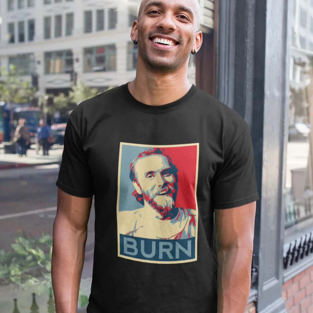 Футболка Burzum Varg Vikernes BURN базовая футболка повседневные футболки Графические