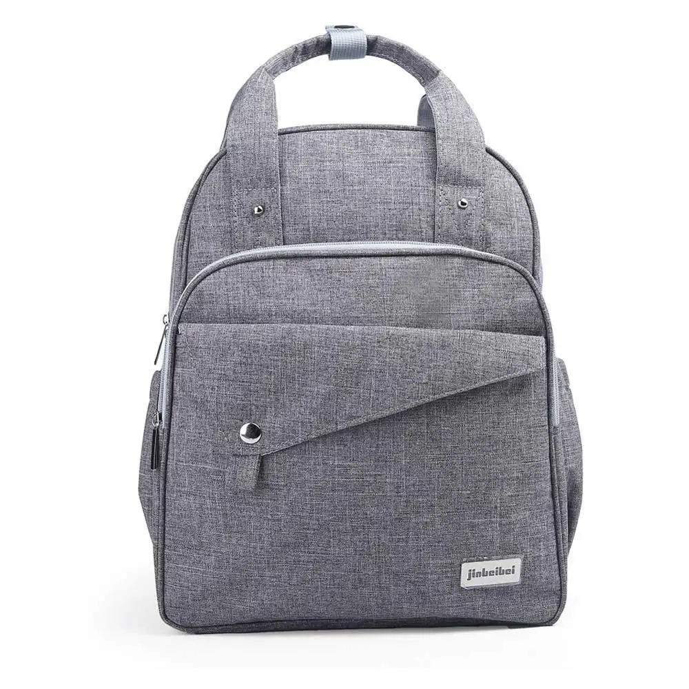 Многофункциональный водонепроницаемый рюкзак для путешествий, сумки для ухода за ребенком, большая емкость, стильный и прочный - Цвет: Gray