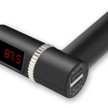 Автомобильный MP3 Bluetooth FM передатчик Bluetooth в режиме «громкой связи» высокий ток 2.1A двойной зарядное устройство USB Bluetooth