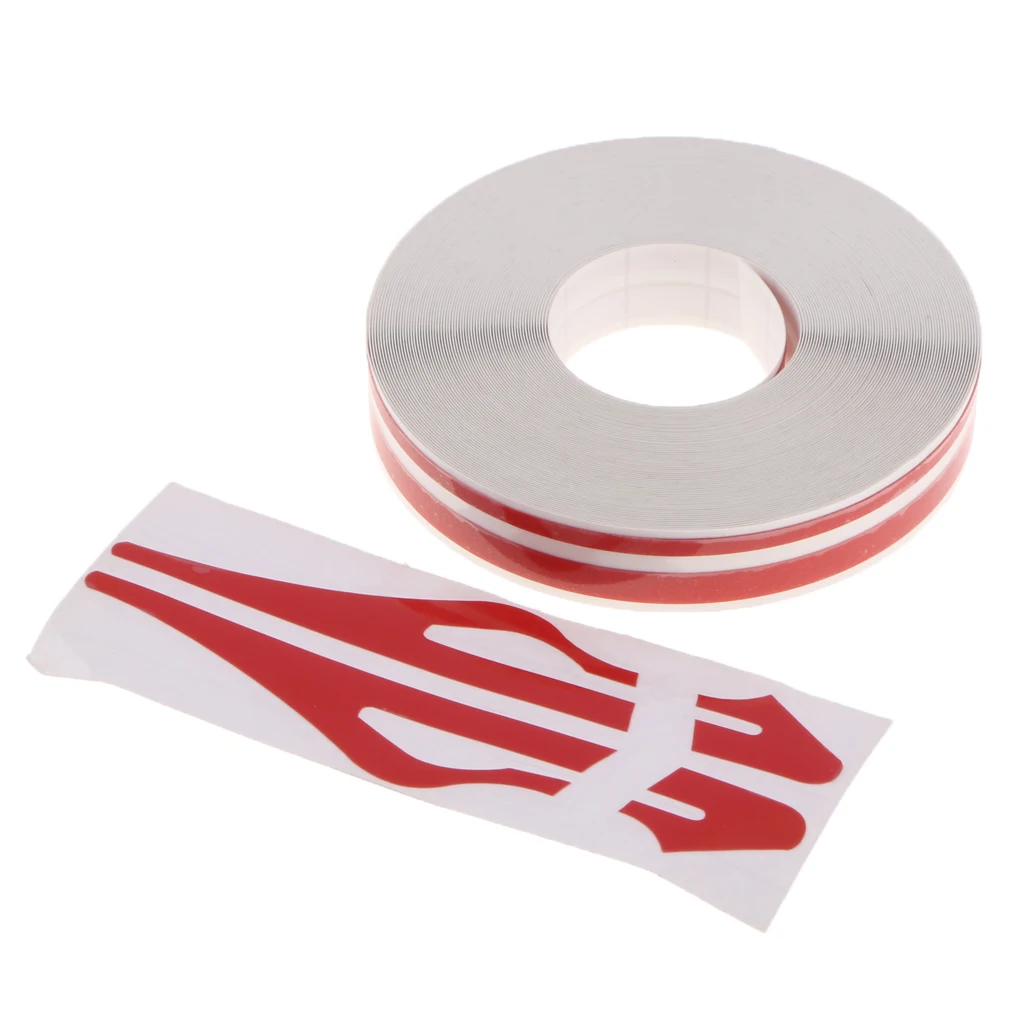 Double Line Pinstripe Tape Decal Car Motorbike Stripes Exterior Vinyl Decal Automotive-grade Permanent Adhesive