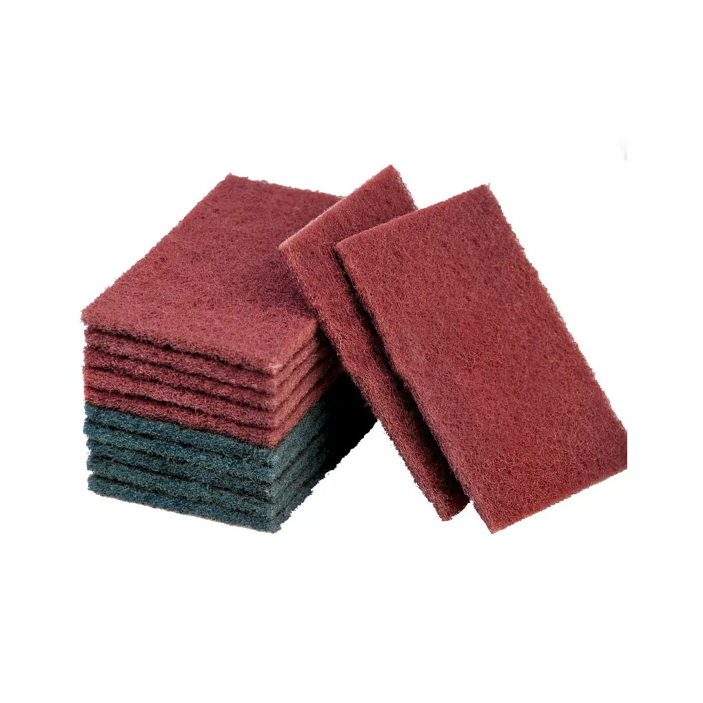 

10Pcs Nylon Emery Cleaning Cloth Grinding Rust Decontamination Dish Towel Kitchen Cleaning Cloth Dishtowel