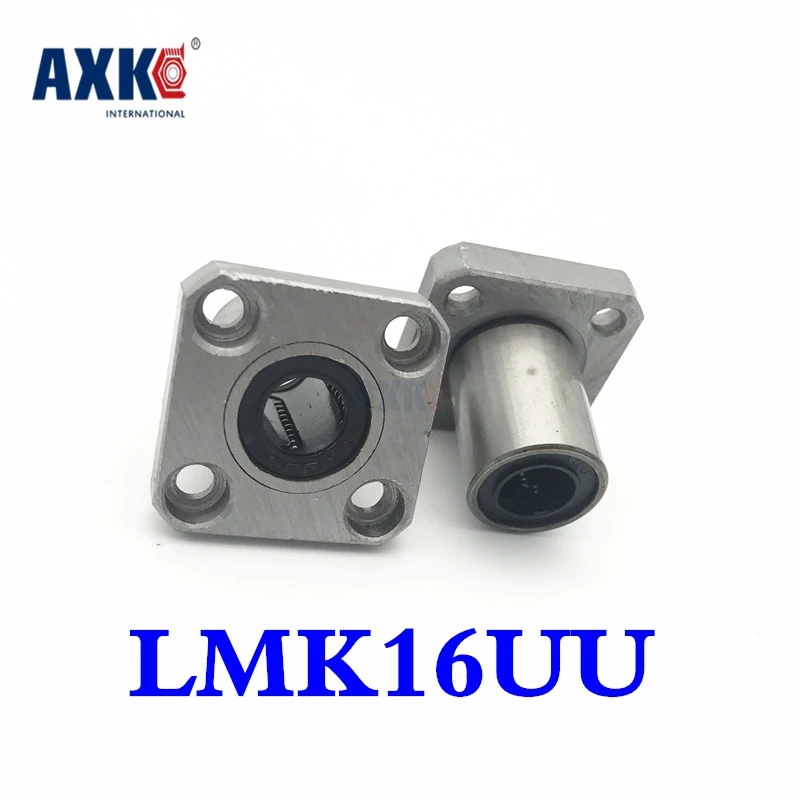 2021 Real Direct Selling Steel 2 Pcs Lmk16uu 16mm Flange Bearing For