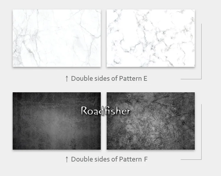 Roadfisher двухсторонняя деревянная мраморная цементная стена как ВИНТАЖНАЯ фотография фон бумажная доска реквизит для еды 57X87 см