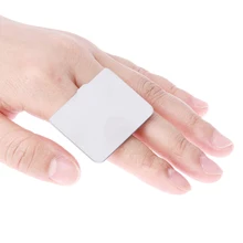 Stainless Steel Plate Small Square Mini Ring Eyebrow Powder Palettes Professional Eyeshadow Eye Brow Makeup Powder Mixed Palette