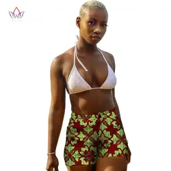 Африканский Для женщин принт Новый стиль шорты Мода 2017 г. Стиль шорты Fenimino плюс Размеры личные индивидуальные BintaRealWax WY2012