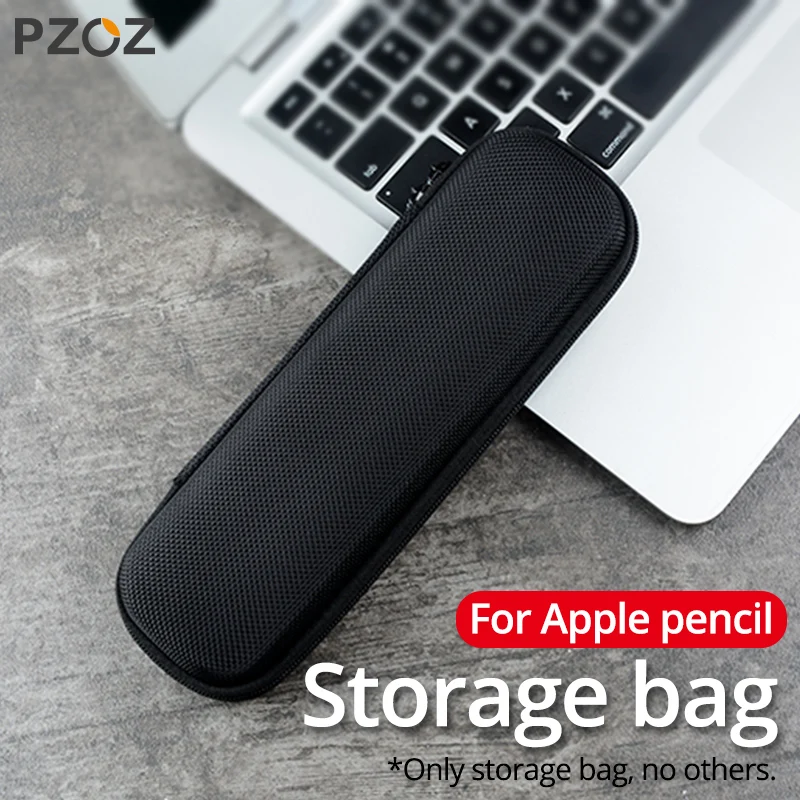 

PZOZ Storage Box Bag Portable Hard Shell Carry Case Bag Holder Pouch Cover for Apple Pencil iPencil Airpods Air Pods Accessories