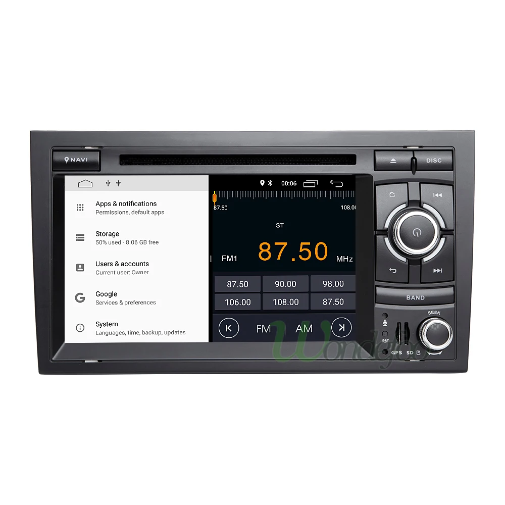 Top 2G IPS Android 8.1 2 din CAR GPS For Audi A4 B6 B7 S4 B7 B6 RS4 B7 SEAT Exeo multimedia dvd player radio stereo touch screen pc 4