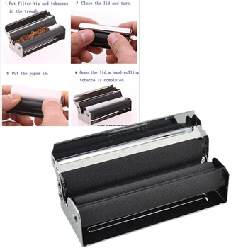 

DIY Cigarette Filling Roller Metal Machine Tools Tobacco Accessories Smoking Cigarette Cutting Filling