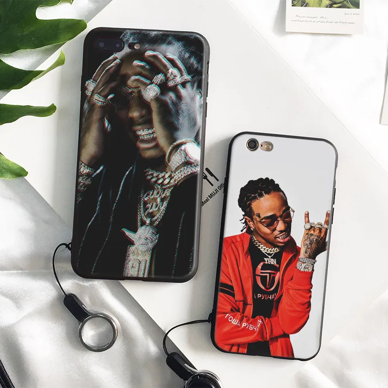 

MIGOS RAPPER group Coque Soft Silicone Phone Case Cover Shell For Apple iPhone 5 Se 5s 6 6s 6Plus 6sPlus 7 8 7Plus 8Plus X