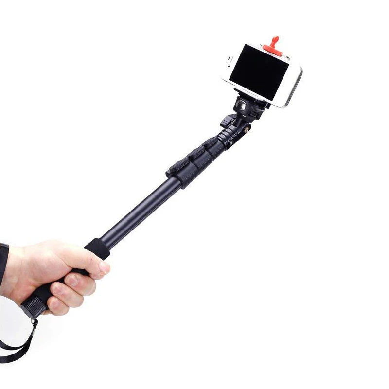 49 дюймовый ручной раздвижной монопод для селфи с камерой палка Штатив Gopro Hero 7 6 5 4