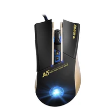 4 Gear Macro Programming Gaming Mouse for Computer Led Light Pro PC Mouse Games Wired USB Steelseries for Professional Gamer