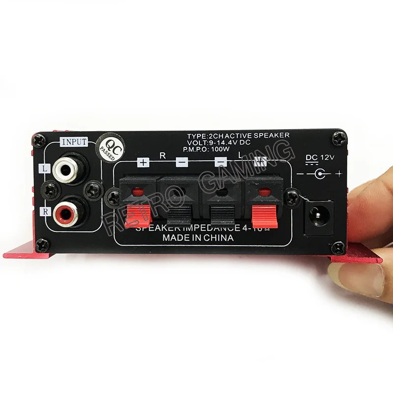Kinter MA 170 Mini 12 В 20 Вт Hi Fi стерео усилитель DVD MP3 динамик для автомобиля мотоцикла