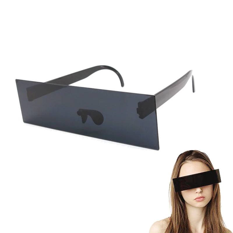 

lady gaga Thug Life Glasses Deal With IT Sunglasses Black Pixilated Mosaic Sunglasses Novelty Gags & Practical Jokes Kids Toys