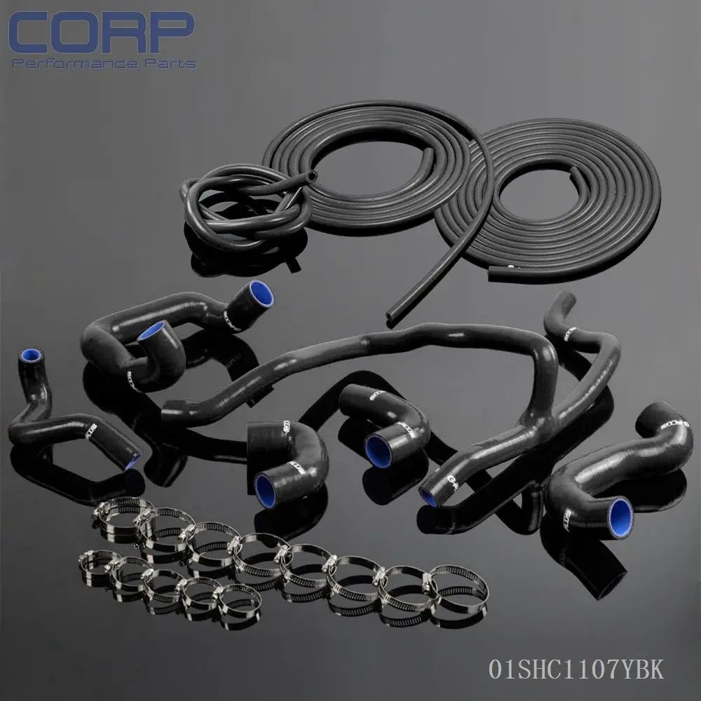 Silicone Radiator Hose + Vacuum Kit For BMW E30 M20 325 325i 6cy 1988