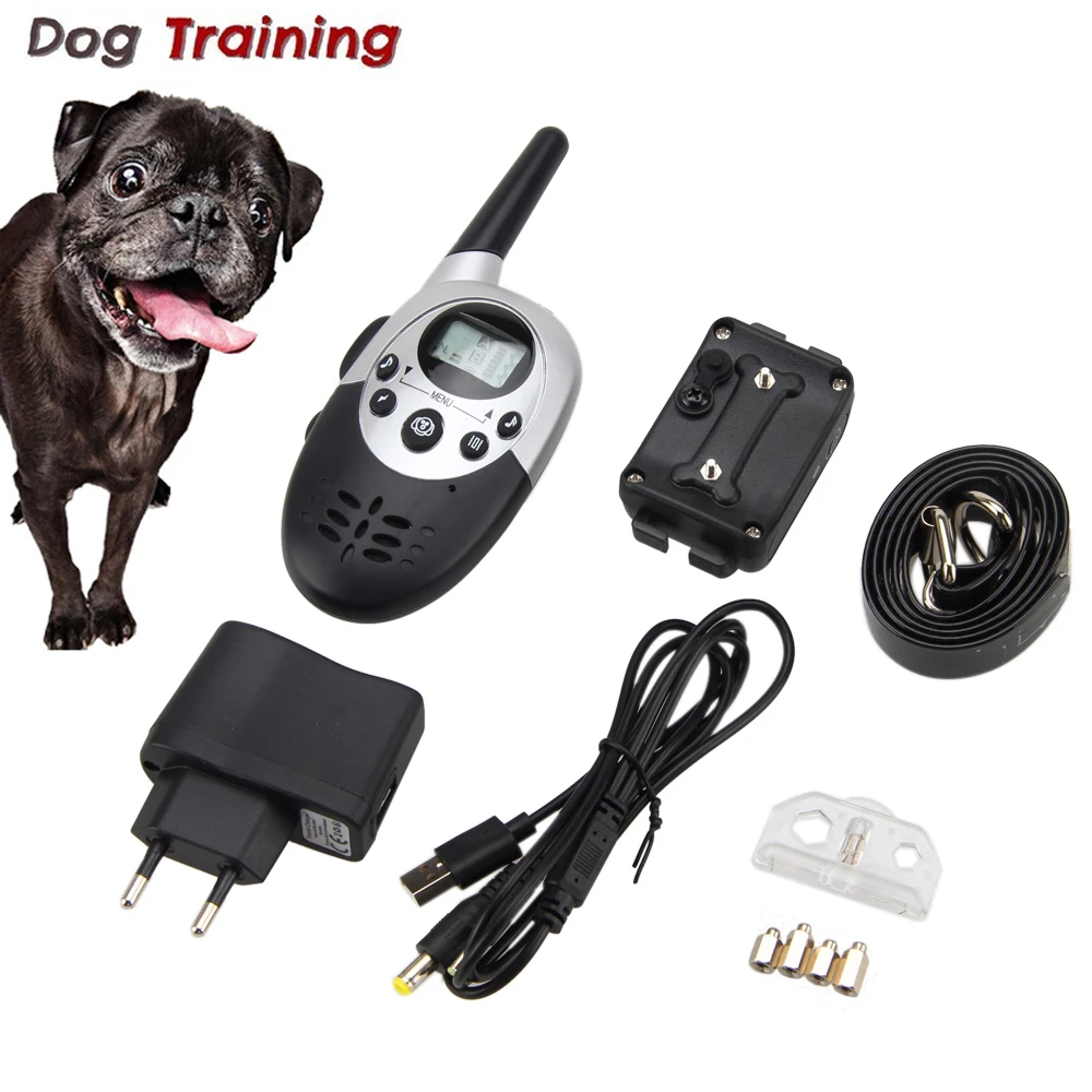 1000M LCD Electric Fence Safety Pet Waterproof Train Remote Control E-Collar Hidden Yard Dog Electric Fencing Containment System