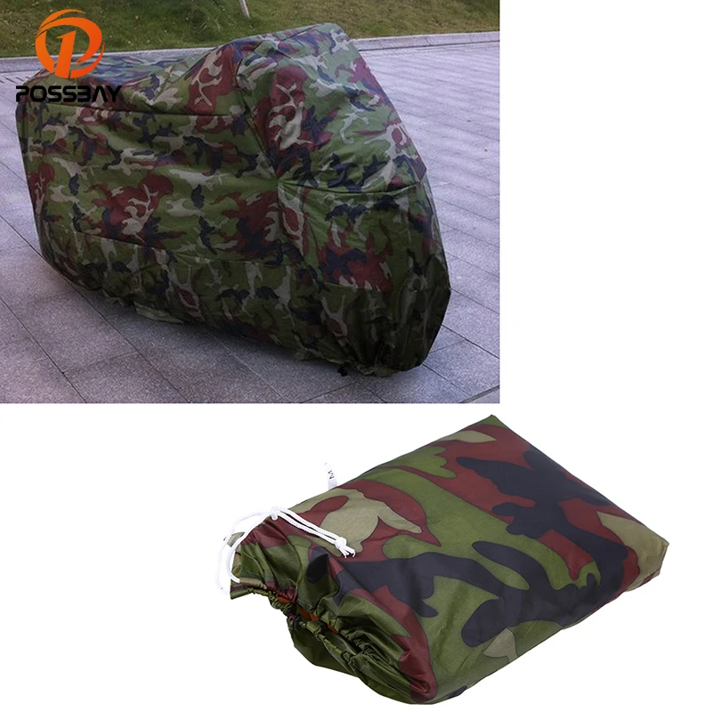 

POSSBAY Universal Motorcycle Covers UV Rain Resistant Protector Waterproof Dustproof Scooter Covering Camouflage For Harley KTM
