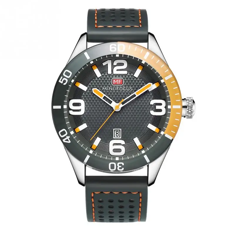 MINI FOCUS Fashion Men Metal Waterproof Watch Adjustable Band Accessory