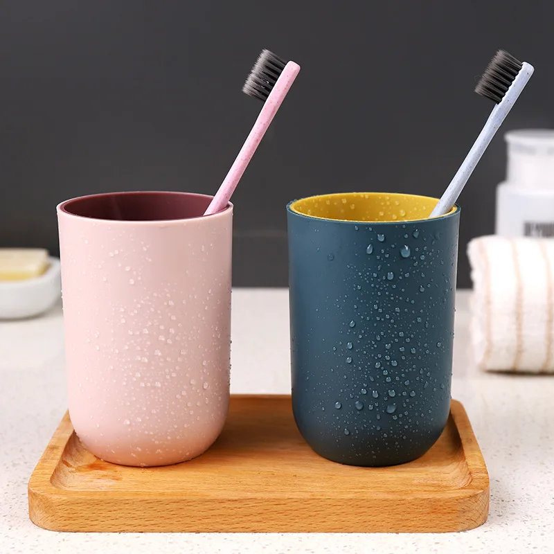 

Washing Tooth Cup Simple Design Multifunction Tooth Mug PP Material Brush Holder Home Bathroom Accessories JWYGJ78