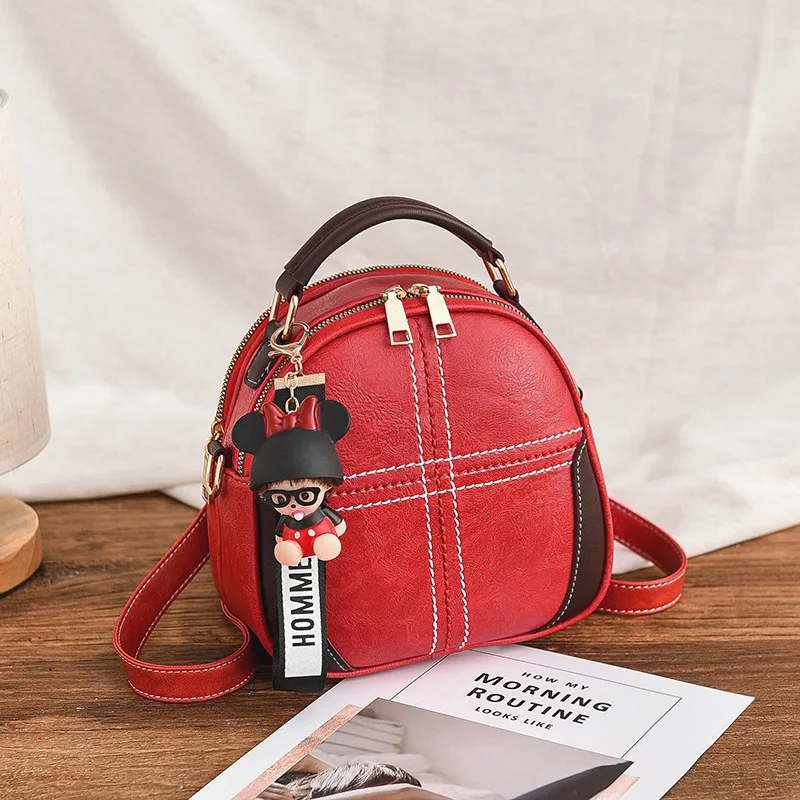 

2018 Luxury Handbags Women's Bags Designer Leather Shoulder Bag Crossbody Messenger Bags Female Lager Capacity Vintage Flap Lady