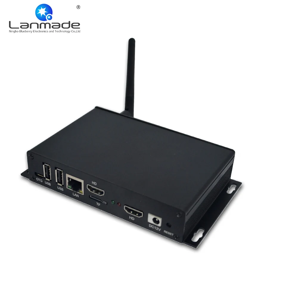 

Support 4K UHD video decoding android car media player HD port output and input video player vlc digital signage players