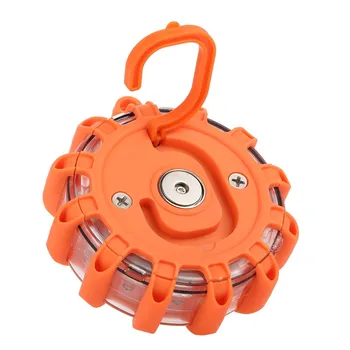 

Auokey LED Road Flares Flashing Warning Light Roadside Safety Light for Car Boat TruckMagnetic Base Hank