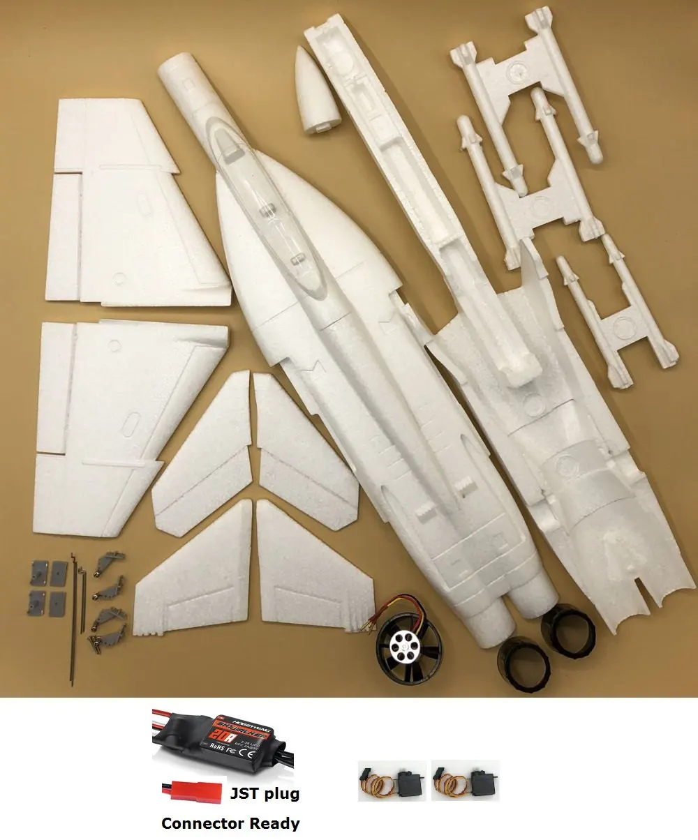 F18 Super Hornet 50 мм RC модель реактивного самолета - Цвет: PNP unassembled