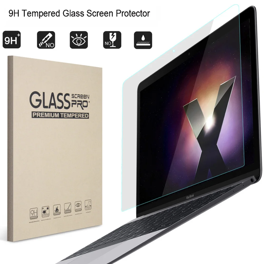  Glass Screen Protector for Macbook Pro with CD ROM 13 inch 9H Tempered Guard Film For model A1278 M