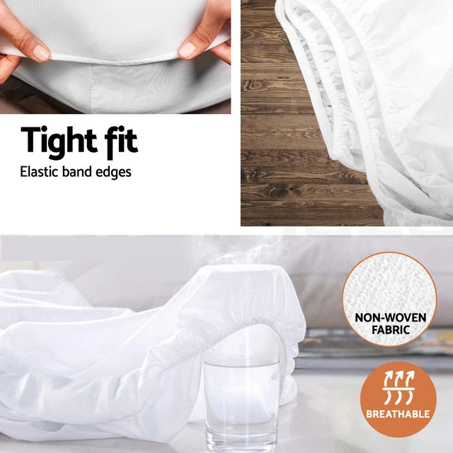housse anti punaise de lit imperméable en tissu éponge – Image 3
