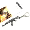 Csgo – porte-clés avec arme AK47 M4A1, 20 Styles différents, pendentif en Mode pistolet, porte-clés pour Souvenir, taille 6cm ► Photo 2/6