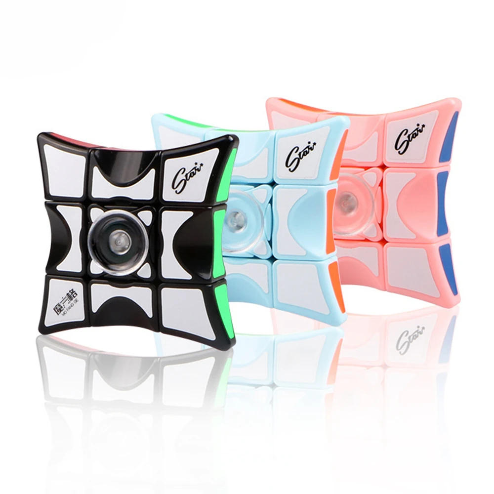 Babelemi Непоседа счетчик палец Spiner 1x3x3 Magic Cube Скорость головоломки, развивающие игрушки для детей