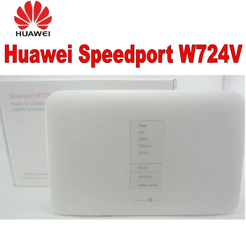 Speedport W724V ADSL ADSL2+/VDSL2/DSL оптоволоконный модем/маршрутизатор SIP VoIP DLNA+ NAS 802.11b/g/n/ac домашнего маршрутизатора