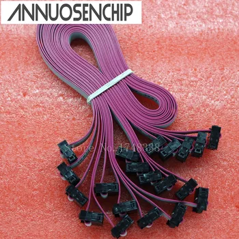 

FC-8P USBISP JTAG AVR 8Pins 2.54mm Pitch 8P-8P Gray cable Length about 50CM