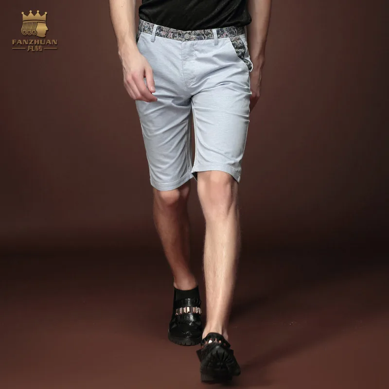 FANZHUAN модные повседневные мужские летние Молодежные пять однотонных корейских тонких в продаже 15918 шорты