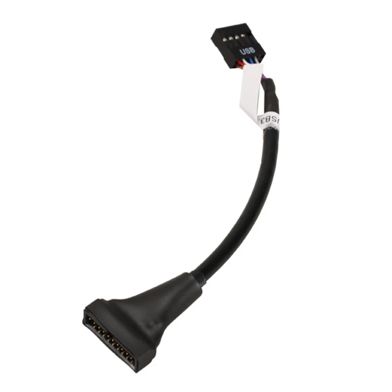 USB3.0 к USB2.0 20Pin папа 9Pin женский кабель адаптер конвертер IJS998| |