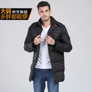 

160CM chest obese down jacket with hood down coat men's winter outerwear plus size XL- 4XL5XL6XL 7XL 8XL 9XL 10XL 11XL 12XL 13XL