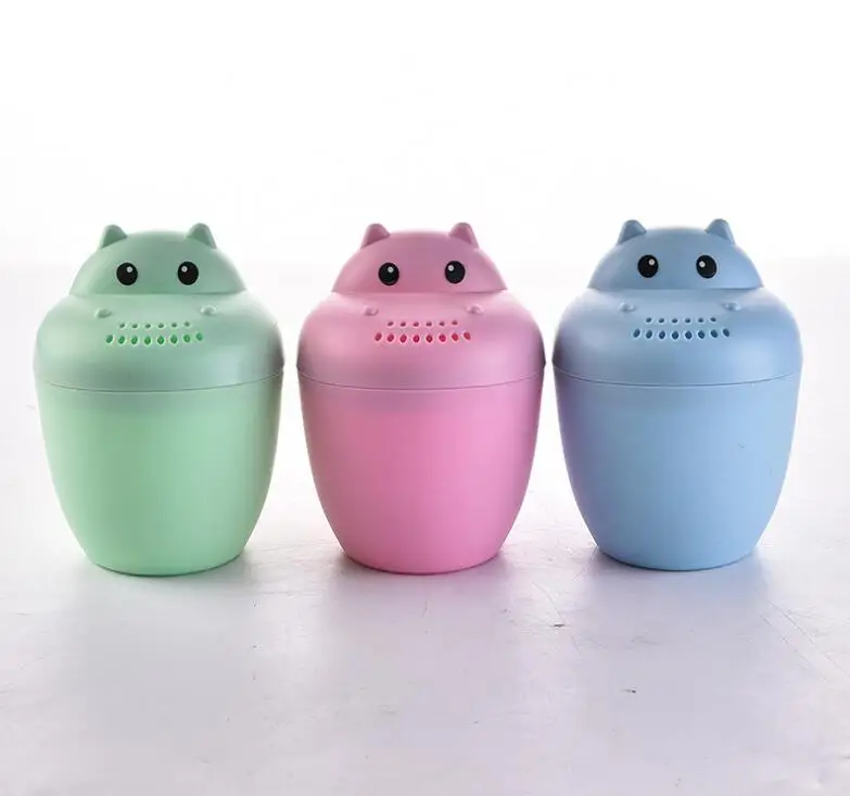 Baby Bathing Cups Kid Shampoo Cup Children Bathing Bailer Baby Shower Spoons Child Washing Hair bath Tool