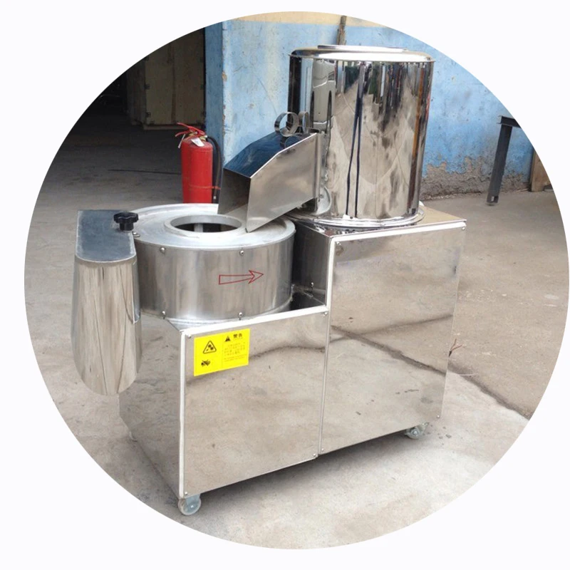 potato cleaning and Peeling machine Rhizome vegetable washing Cutting