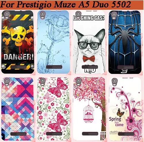 Diy чехол для Prestigio Muze A5 PSP5502DUO силиконовый 5502 MultiPhone PSP5502 DUO Wize P3 PSP3508DUO|Чехлы-накладки|