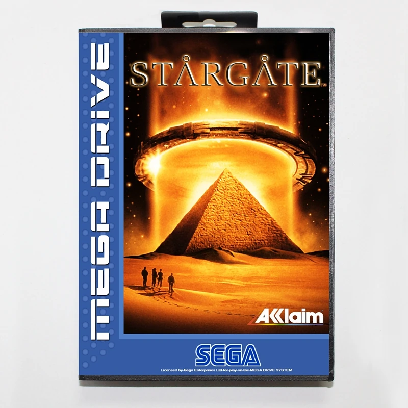 

Sega MD games card - Star Gate with box for Sega MegaDrive Video Game Console 16 bit MD card
