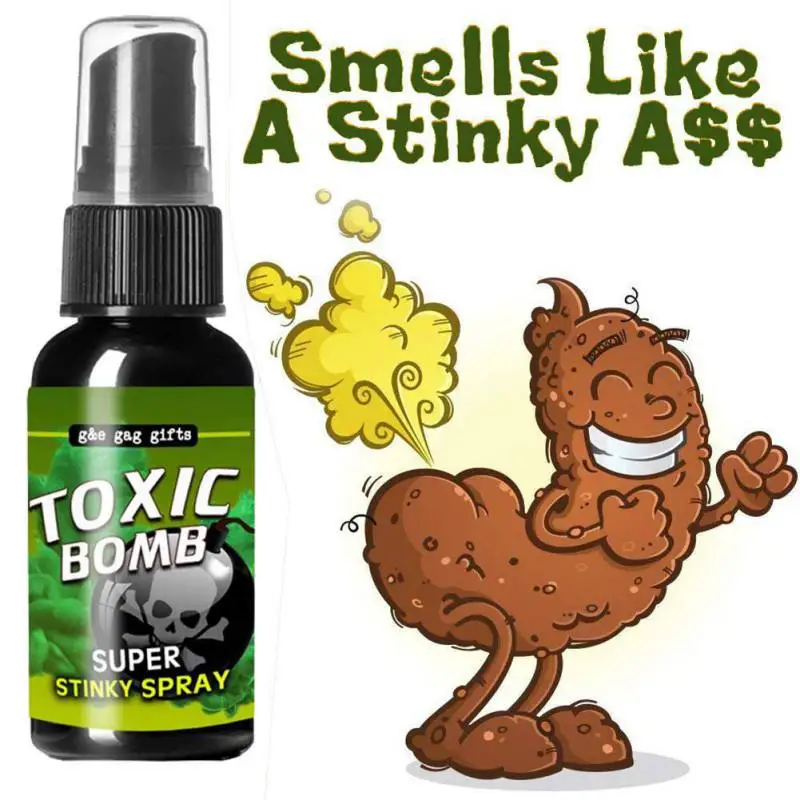 

30ML DIY Funny Stinky Prank Sprays Toxic Bomb Nasty Smelling Spray Party Spray Decorations
