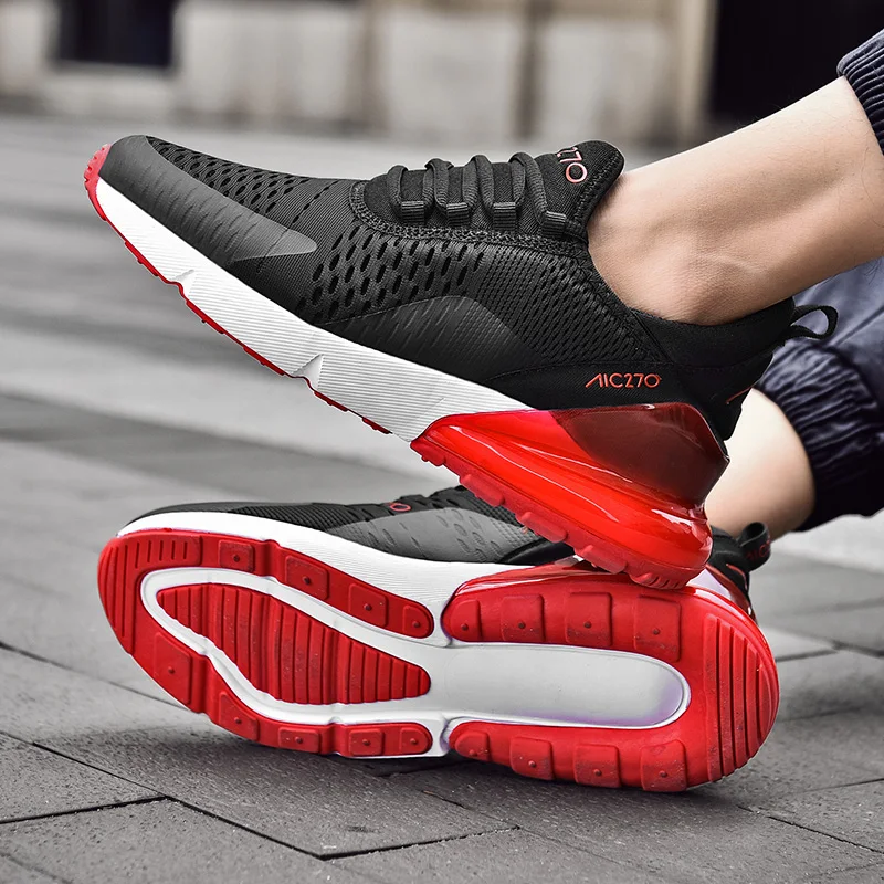 

Summer New Sneakers Men Running Shoes Men Breathable Athletic Outdoors Sport Shoes Men Adults Trainers Lace-up Men Sneakers