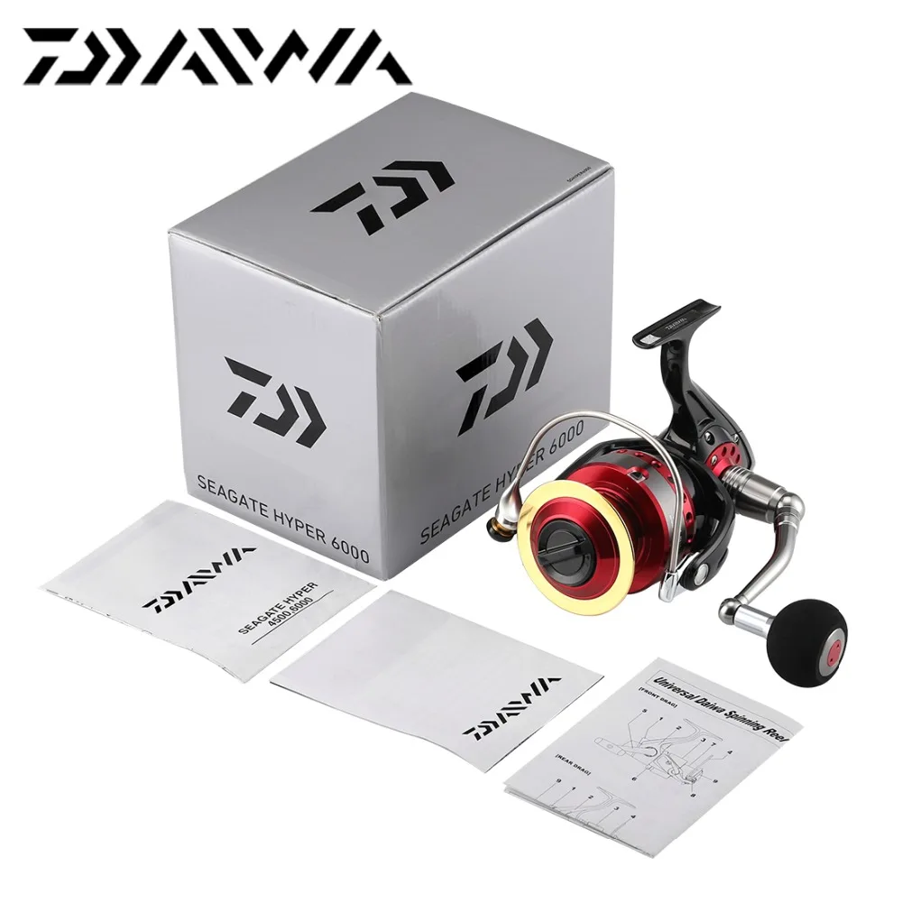 Рыболовная катушка DAIWA SEAGATE HYPER 3500 4500 6000 для спиннинга 4 7: 1/5.3:1 8BB 2 3 кг морской