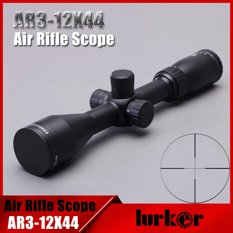 

Tactical Essential 3-12X44 AO Air Gun Mil-dot HD Optics Sight Rifle Scope Optical Hunting Rifles copes/ Optic Rifle Scopes