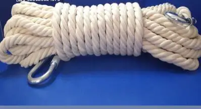 Clothesline 10 m rope bold non-slip sun quilt bundle cotton white windproof outdoor hanging clothes thread | Дом и сад