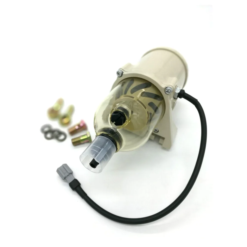 500FG Fuel water separator filter with heater 12V 24V diesel engine and 2010PM filter one 2010