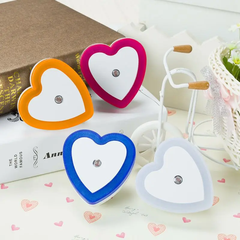 

Litwod Z90SY1 US / EU Plug Lamp Heart model auto home Smart LED Light Induction Sensor Control Bedroom night Light baby Bed Lamp