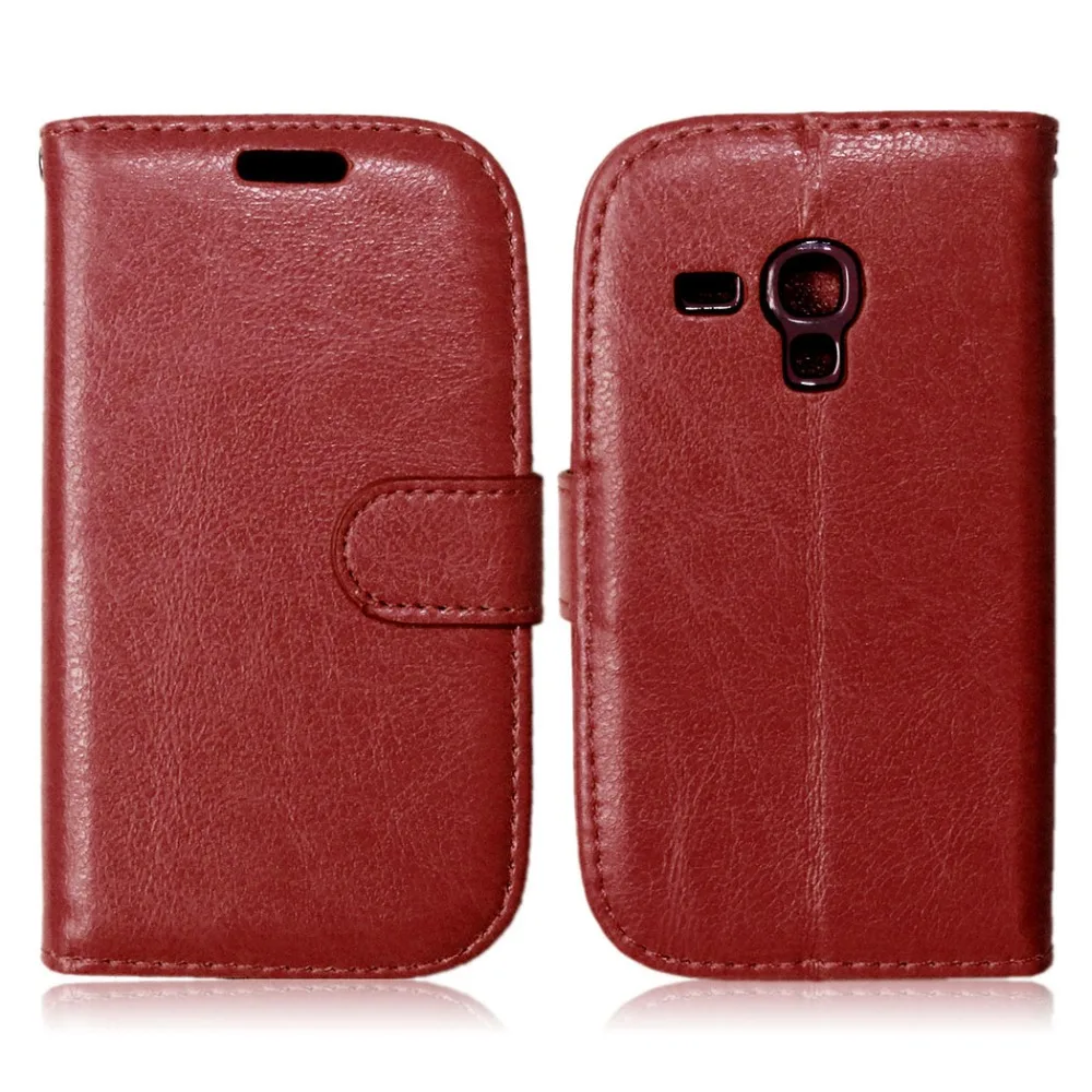 Флип чехол для Samsung Galaxy S 3 iii mini S3 Siii i8190 GT Value Edition VE i8200 i8200L кожаный телефона|Бамперы|
